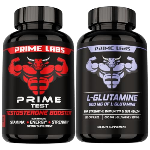 Premier Labs Premier Test + L Glutamine Capsules