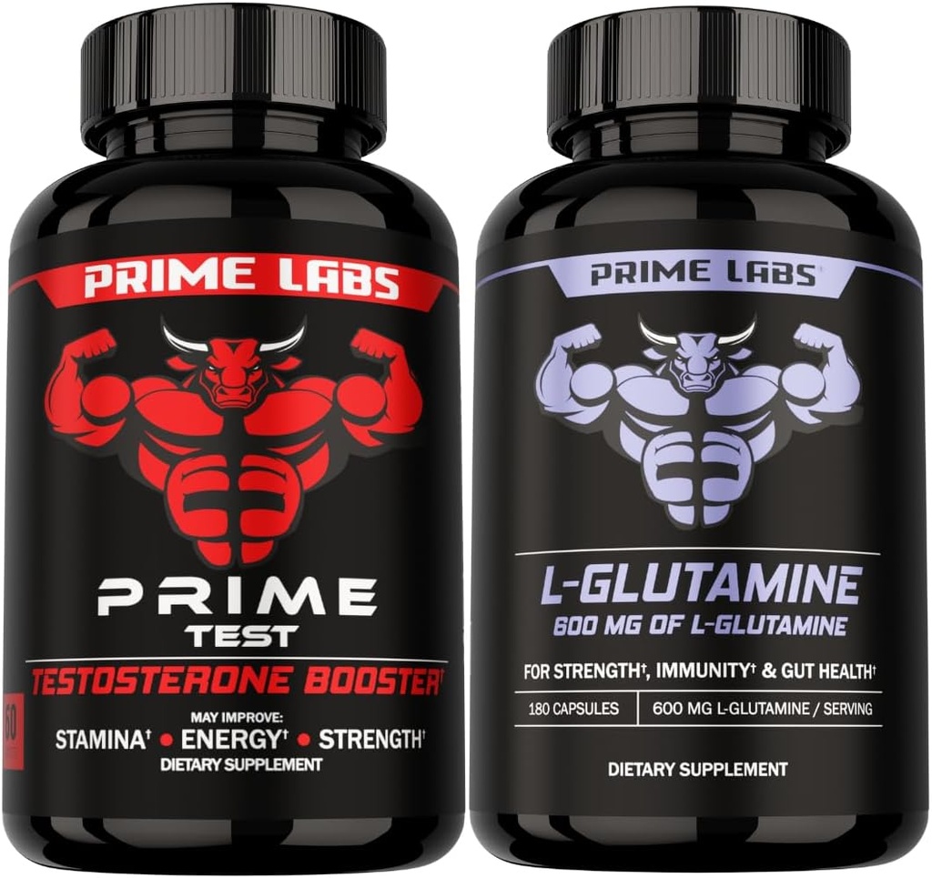 Premier Labs Premier Test + L Glutamine Capsules