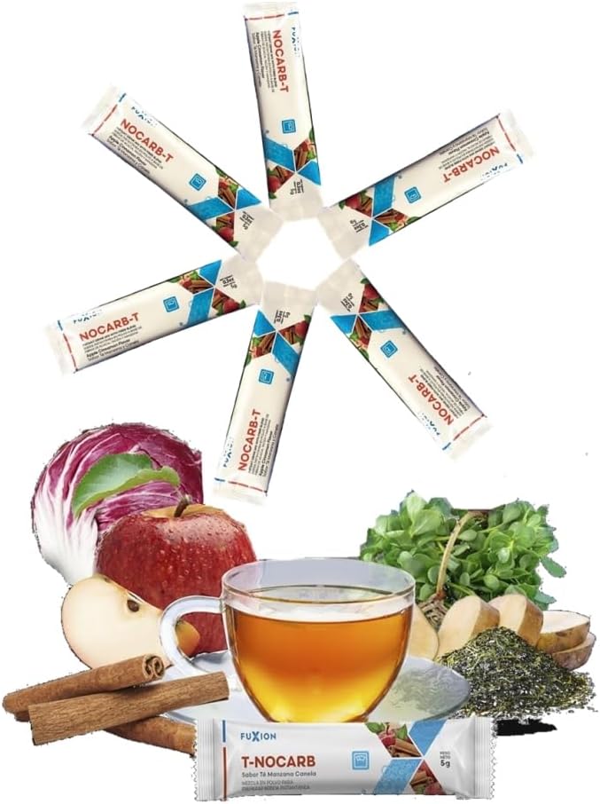 FuXion Nocarb T- Garder l'équilibre cholestérol, Couper la transformation des graisses, Bloc Carb (Nocarb T, 28 bâtons)
