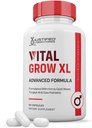 Laboratoires justifiés Vital Grow XL Pills 1484MG Mélange breveté de formule avancée pour la santé des hommes 60 capsules