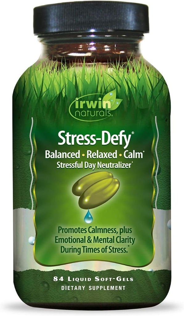 Irwin Naturals Défaut de stress 84 Softgels