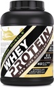 Amazing Muscle Whey Protein Isolate & Concentrate Powder , Vanilla Flavor , 25 G Protéine par portion , 70 portions , non-OGM , sans gluten , Fabriqué aux États-Unis