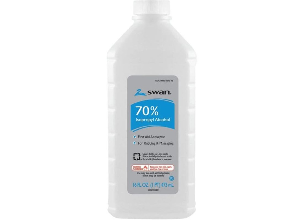 Vi-Jon Swan Isoprophyle Alcool, 70% 16 Fl Oz