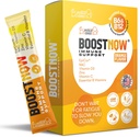 BoostNow Poudre de soutien immunitaire 14-en-1 - Enrichie avec EpiCor®, Vitamic C, Zinc, Astragalus, Elderberry, Benfotiamine, L-Lysine, Vitamine D, Riboflavine, Ginger, NAC, Vitamine B6 et Vitamine B12.