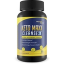 Keto Maxx Cleanse 3X - Keto Friendly Cleanser - 90 jours d'approvisionnement - Cleanse & Detox Support - Aide à l'écoulement des déchets, des toxines et des impuretés - Digestion de l'aide, santé des intestins et réduction de l'inflammation - stimuler l'énergie