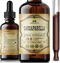 Sarsaparilla Liquid Extract – Smilax officinalis Herbal Supplement – Non-GMO, Alcohol-Free, Gluten-Free, Natural Root Tonic – Traditional Herbal Wellness – 2oz Dropper Bottle