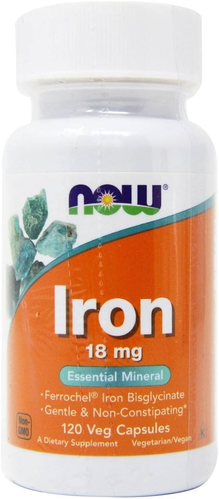 Nourritures Ferrochel(r), 120 Vcaps 18 mg (paquet de 2)