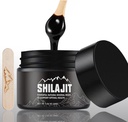 Shilajit Pure Himalayan - 50 Grams naturel de résine de Shilajit biologique, supplément de Shilajit de grade d'or pour les hommes et les femmes avec 80+ Trace Minerals & Fulvic Acid for Energy, soutien immunitaire