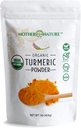 Poudre de curcuma biologique avec Curcumine - Racine de curcuma cultivée indienne (1 lb, 16Oz) - puissant soulagement de l'inconfort articulaire, réduire l'accumulation, l'antioxydant - végétalien, sans gluten, sans OGM et sans lait