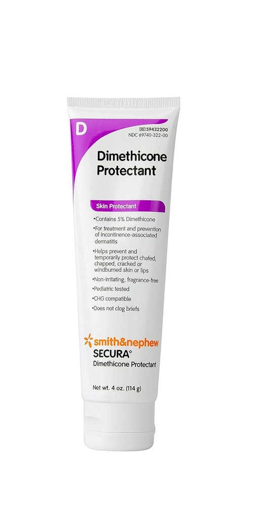 Smith+Nephew SECURA Diméthicone Protecteur Tube 4 oz.
