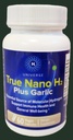 True Nano H2 avec de l'ail par H2 Universe de l'hydrogène moléculaire avec des nanobulles d'hydrogène actif, stimule l'énergie, puissant antioxydant de 60 capsules