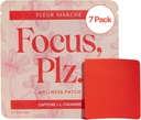 Fleur Marche Focus, Plz. Lot botanique - Brain Boosting Focus Patch avec caféine, la Mane du Lion et d'autres Nootropics puissants - hautement biodisponible Wellness - 7 Patches