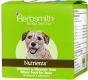 Herbsmith Nutriments Superfood Dog Multivitamine avec des vitamines et des minéraux des aliments entiers Boost Kibble ou bricolage cru avec des antioxydants pour les chiots aux aînés - 6,5 oz