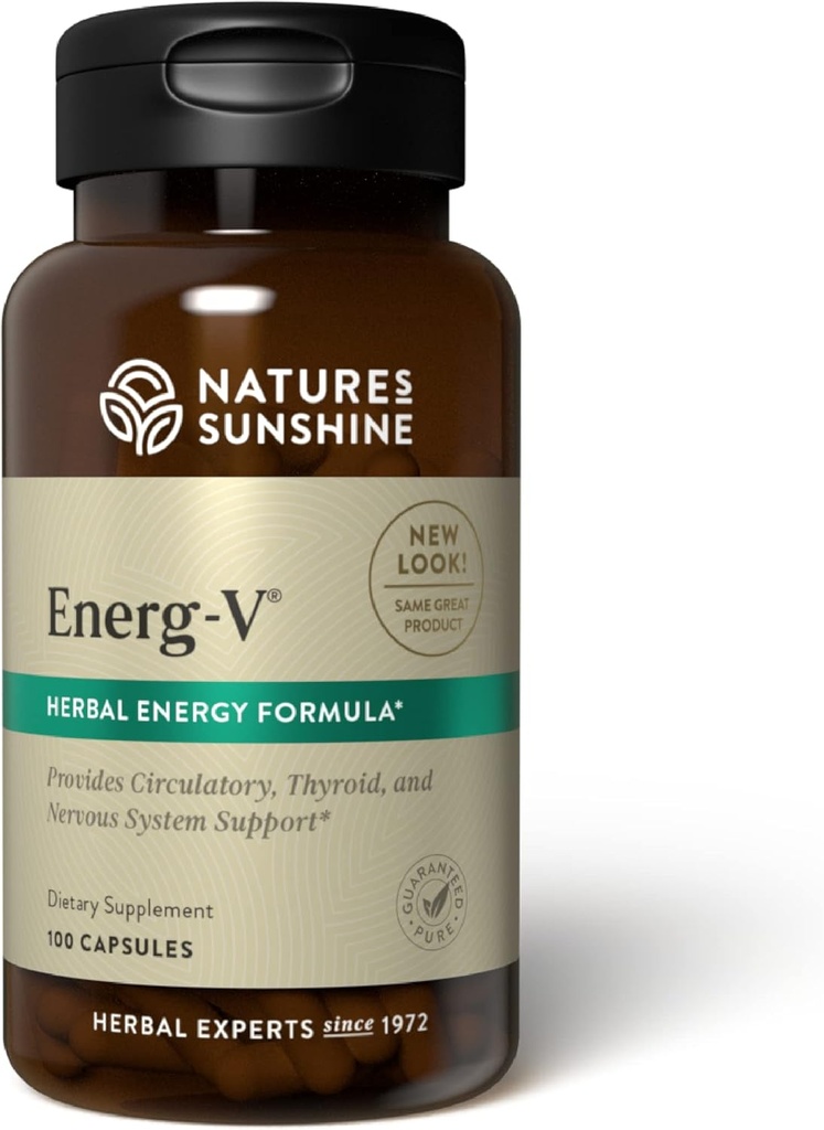 La nature Sunshine Energ-V 100 Capsules