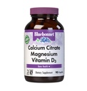 Bluebonnet Nutrition Calcium Citrate Magnesium Plus Vitamin D3 Caplets, Bone Health & Muscle Relaxation, Non GMO, Gluten, Soy & Milk Free, Kosher, White, 90 Count