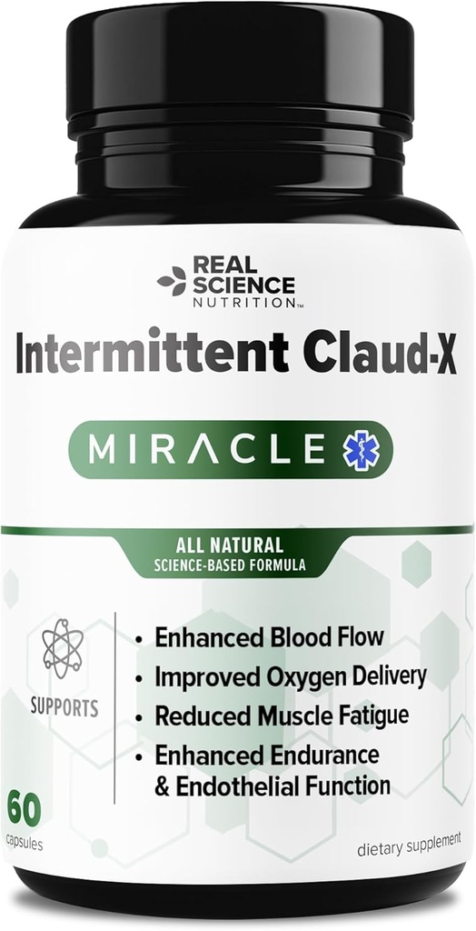 Offres Miracle Claud-X intermittent - Un supplément nutritionnel formulé pour soulager les personnes souffrant de claudication intermittente comme les crampes musculaires et l'inconfort