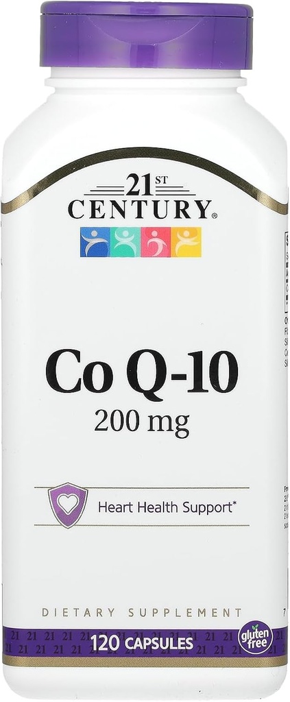 21st Century Co Q10 200 mg Capsules, 120 Compte (27435)
