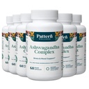 Motif Wellness Complexe Ashwagandha pour les hommes et les femmes - KSM-66 & Black Pepper Extract - Santé du corps et du cœur entier - Soutient le stress et l'humeur - Non-OGM - 360 Capsules Vegan