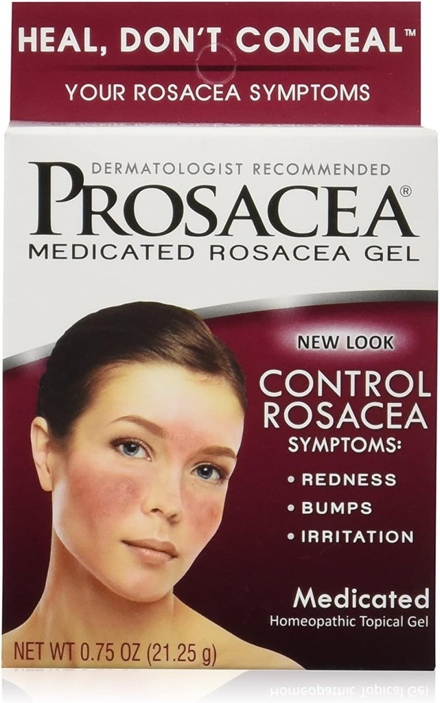Gel de traitement de Prosacea Rosacea, 0.75 Tubes d'Once (paquet de 2)