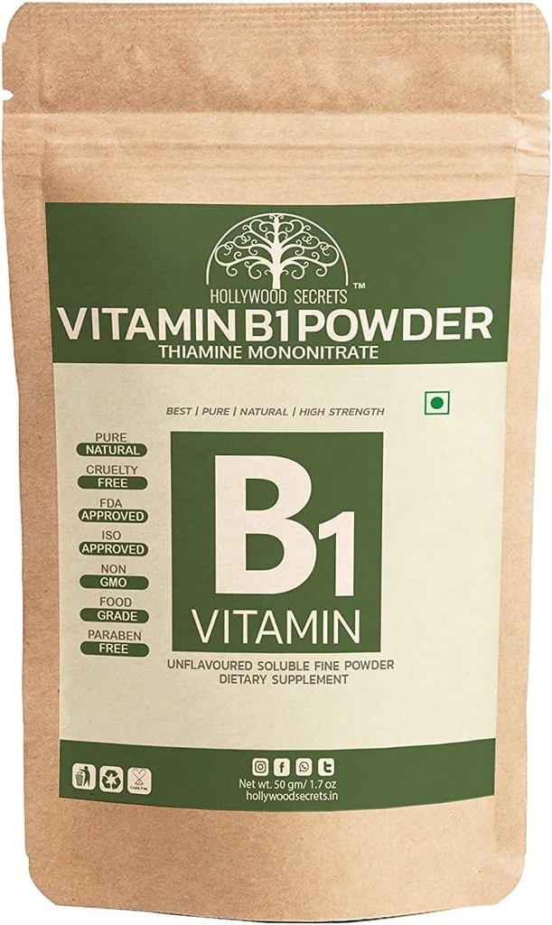 Vitamin B1 Thiamine Mononitrate Powder 50gm