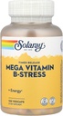 Solaray Mega B Stress Supplément de sortie à deux étapes, 120 comtes