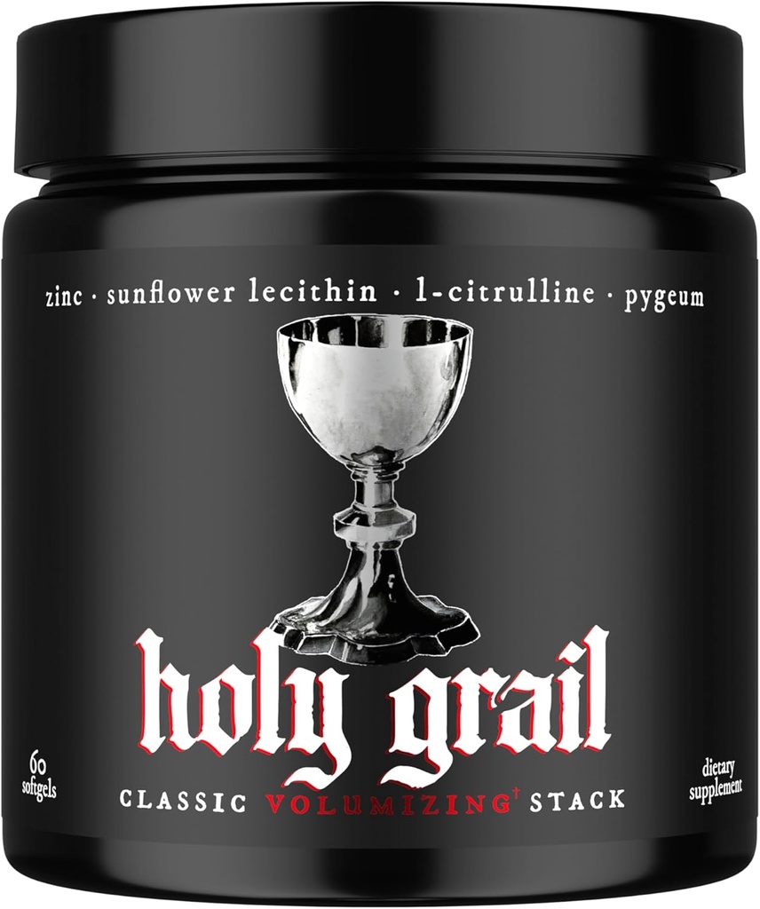 Holy Graal - Classic Semen Volume Booster Stack (en anglais seulement) Softgel = Biodisponibilité plus élevée (en anglais seulement)