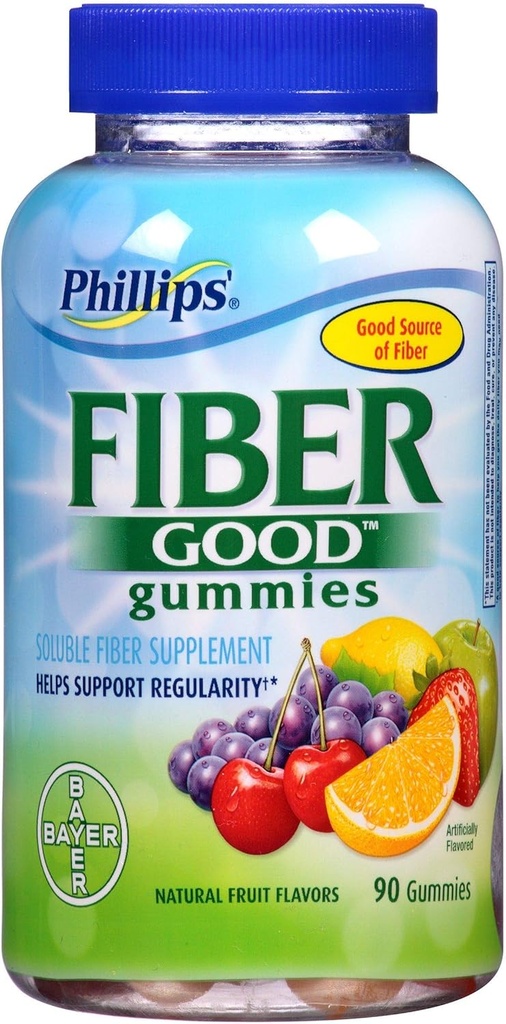 Phillips Fiber Gummies, 90 comte