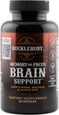 BUCKLEBURY Brain and Memory Supplements with Bacopa & Alpha GPC - Nootropic Brain Capsules for Cognitive Support, Focus & Mental Clarity - Memory and Focus Pills for Women & Men - Vegan 60 Capsules