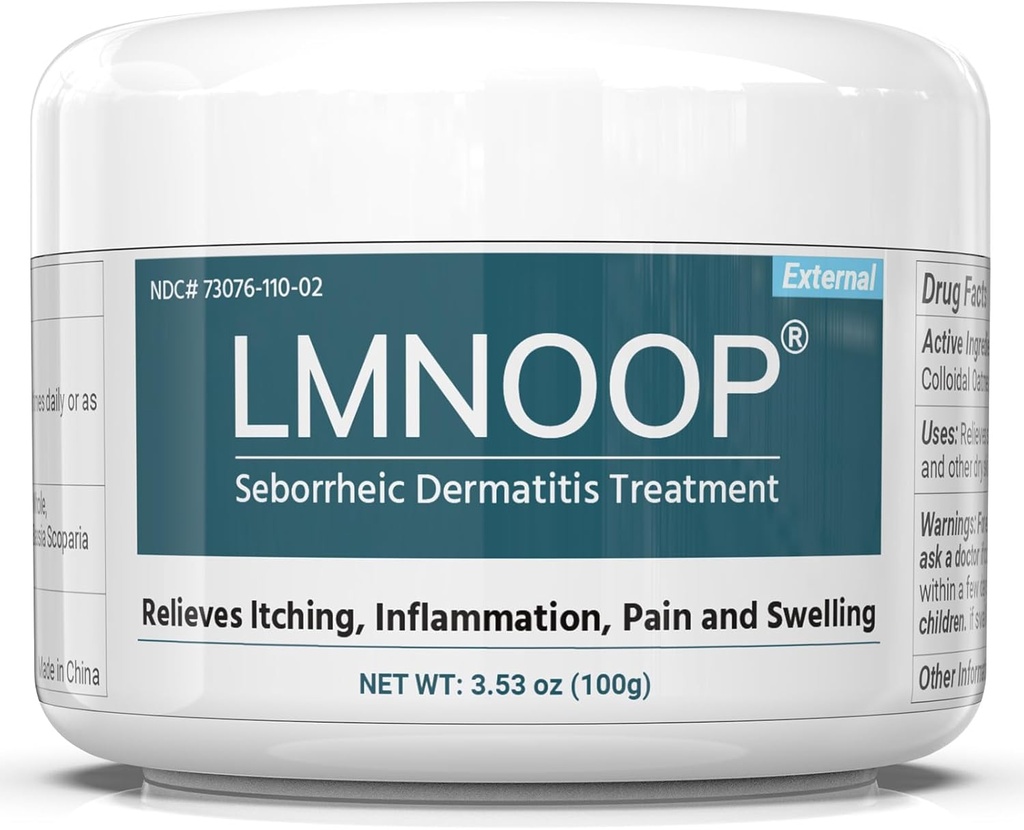 Crème de dermatite séborrhéique, traitement de scalp extra-fort pour le psoriasis, la folliculite, l'eczéma, le scalp sec, la pellicule, la peau anti-démangeaison et apaisante 3.53 OZ