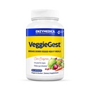 Enzymedica, VeggieGest, Enzymes digestifs, soutient le gaz occasionnel et le dégel des repas à haute fibre, pour les régimes végétaliens et végétariens, mélange enzymatique pour la santé digestive, 90 comte