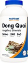 Nutricost Dong Quai 565mg, 240 Capsules (Angelica Sinensis) - Bouchons végétariens, non OGM, sans gluten