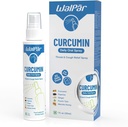 Spray oral Curcumin - Un mélange naturel avec Curcumin, Piperine, Extrait de gingembre, Punch Tulsi, et Manuka Honey.