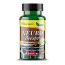 America Medic & Science Neuro Booster (60 Capsules)- Supplément nutritionnel pour la santé du cerveau-Pills vitaminiques pour une meilleure mémoire et une meilleure fonction cognitive avec Coenzyme Q10, ALA et acétyl L-Carnitine