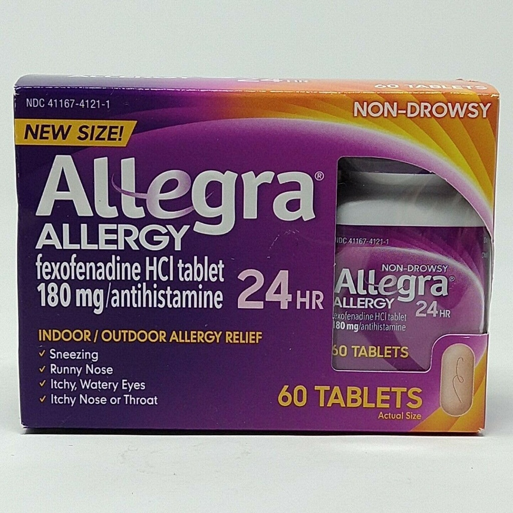 Allegra Allergie Médicaments 60 Compte