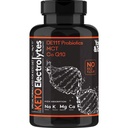 Capsules d'électrolyte kéto avec MCT, Magnésium, Potassium et Zinc – Probiotiques, CoQ10 et Vitamine D3 pour l'hydratation, l'énergie, le jeûne, les régimes à faible teneur en glucides et en carnivores – 120 pilules non aromatisées