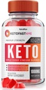 NutraRize KetoFast4ME Keto+ACV Gummies pour la perte de poids avancée, supplément de force maximale, Gomitas Gummy Reviews (60 Gummies)