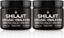 Shilajit Pure Himalayan Organic Shilajit Resin Gold Grade 100% Pure Shilajit for Men & Women with Fulvic Acid, 85+ Trace Minerals, Lab Test for Energy, Immune Support, 30 Grams (2 Pack)
