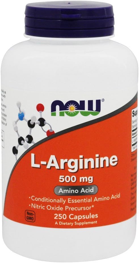 Larginine Amino Acid 500 MG (250 comprimés)