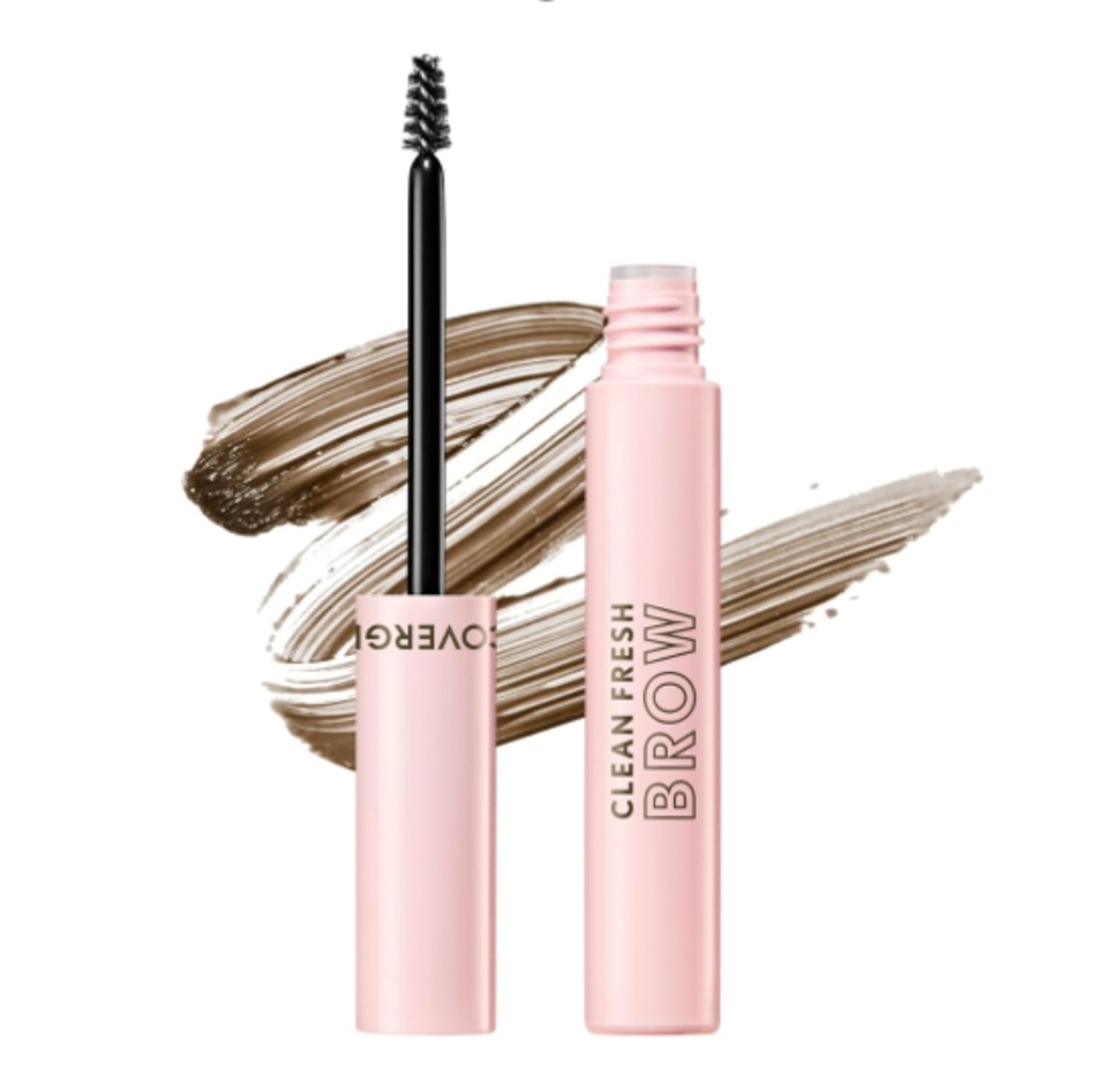 CoverGirl propre sourcil frais, 500 brun moyen, gel de sourcils, longue durée, formule végétalienne, la recherche naturelle, facile à appliquer, n'a pas bougé, 0,18oz