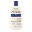 Lotion concentrée anti-Itch Aveeno avec calamine et triple complexe d'avoine, protecteur de la peau pour un soulagement rapide de la démangeaison de poison, piqûres d'insectes, pox de poulet et Itchs allergiques, 4 fl. oz