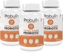 Probuline Total Care Pre + Pro + Postbiotique, 20 Million CFU, 60 Capsules Vegan (Pack de 3)