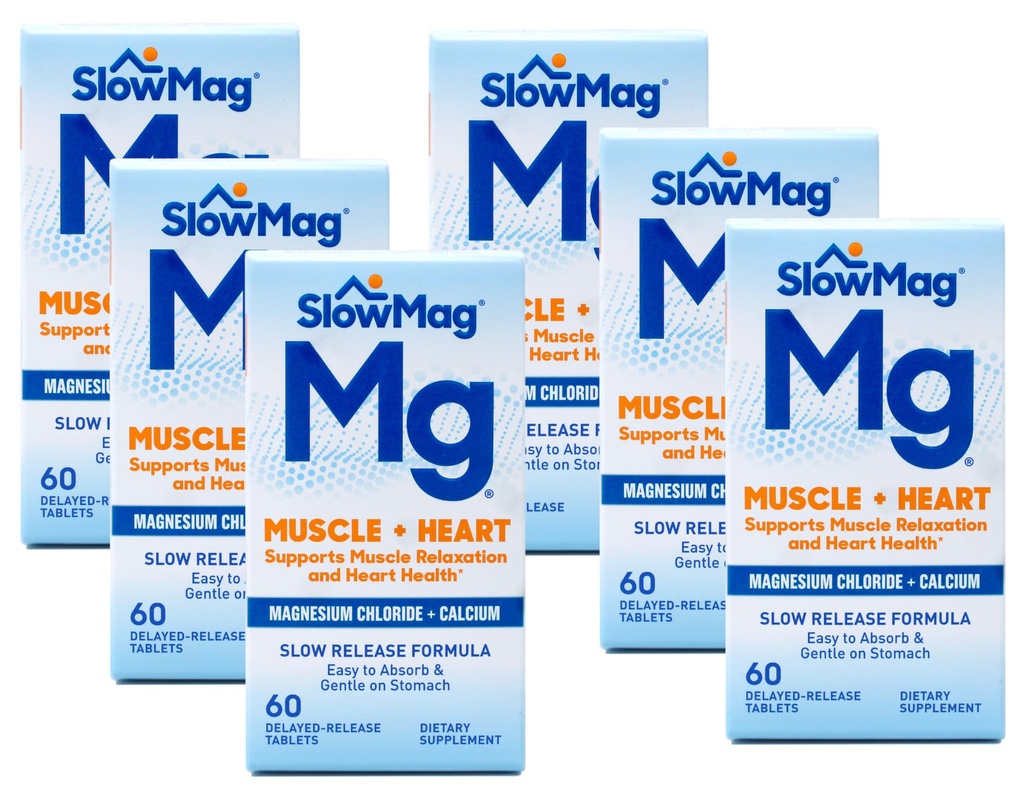 Chlorure de magnésium avec du calcium, 60 onglets