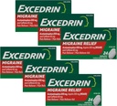 Excédrine Médicament anti-migraine, 24 capsules (paquet de 6)