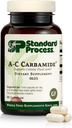 Standard Process Inc. Carbamide A-C - Supplément de soutien au rein sans gluten avec la vitamine A, la vitamine C et la farine d'Arrowroot - 90 capsules