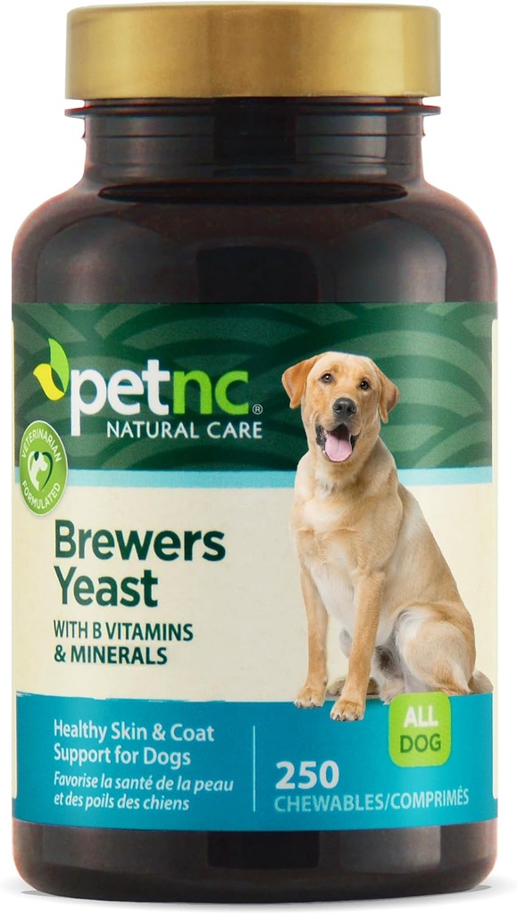 PetNC Natural Care Brewers Least Chewables pour chiens, 250 Comte