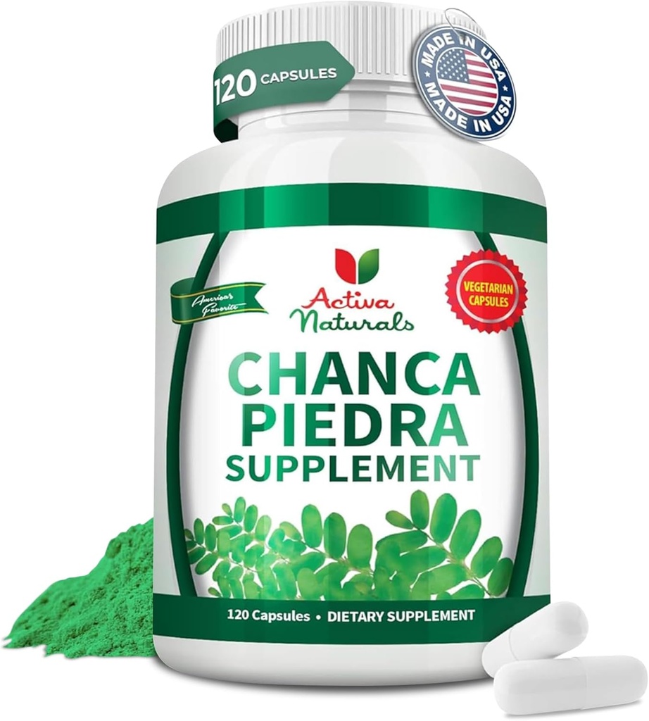 Extrait de Phyllanthus Niruri 500mg, 120 Capsules de Veg – Nettoyage du rein et de la vésicule, revitalisation du trac urinaire, impuretés de grippe, Chanca Piedra para Los Riñones