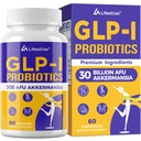 Lifeatlas GLP ONE Supplément Probiotics GLP ONE avec 30 milliards d'AFU Akkermansia Probiotics, GLP ONE Probiotics pour les femmes et les hommes, Supplément GLP ONE quotidien, 1 Pack