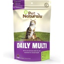 Multivitamine quotidienne pour chats avec biotine, taurine et arginine, 30 brochettes aromatisées de poisson