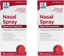 Quality Choice Nasal Decongestant Spray 1 OZ (2)