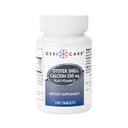 Gericare Oyster Shell Calcium 250mg, Comprimés de vitamine D 125UI, Supplément nutritionnel Bone Health, 100 Nombre (paquet de 1)